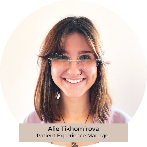 alie tikhomirova patient experience manager