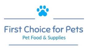 first choice for pets logo