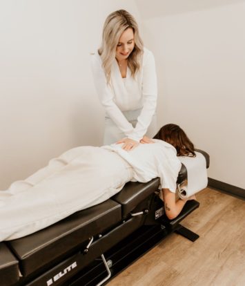 People doing movement exercises in a wellness studio
